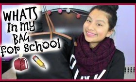 Whats In My School Bag?!