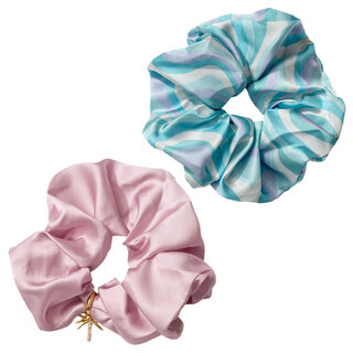 Frasier Sterling Low Tide Scrunchie Set in Multi