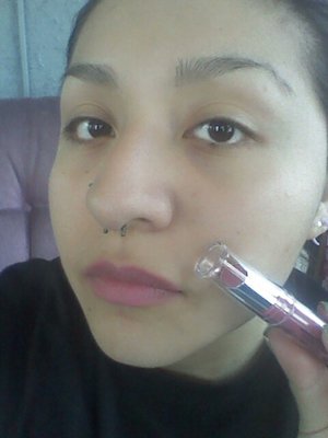 Day 2 of 30 days 30 lipsticks

jordana modern matte in 04 matte tease

....ignore my crazy brow lol