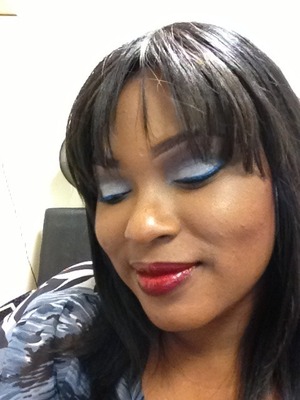 This is a look created using Mary Kay cosmetic, a beautiful  look for day to evening time.