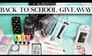 Whats In My Backpack - Back To School Supplies GIVEAWAY