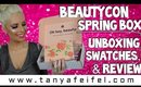 Beautycon Box | Spring Essentials | Unboxing | Swatches | Review | Tanya Feifel-Rhodes