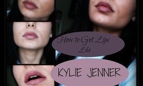 HOW TO Get KYLIE JENNER LIPS Using DRUGSTORE Products!