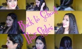 7 QUICK N' EASY BACK TO SCHOOL HAIRSTYLES! Makemeup89