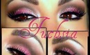 Maquillaje Fuchsia (ojos)  / Fuchsia Eyemakeup