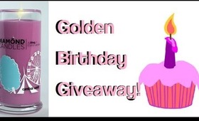 Golden Birthday Giveaway Day 1: Win a Diamond Candle!