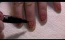 Subtle leopard nails