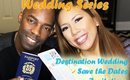 Wedding Series: Our Destination Wedding Save the Dates and Invitations!