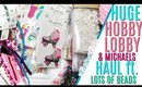 HUGE Michaels and Hobby Lobby Beads Haul to Make Charms!