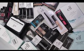 MASSIVE ELF HAUL (makeup, brushes & skincare)