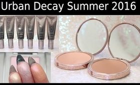 First Look! New Urban Decay Summer 2016 + Swatches