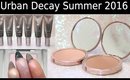 First Look! New Urban Decay Summer 2016 + Swatches
