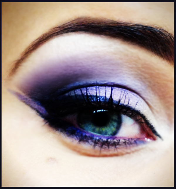 Smokey purple | Anne Lene F.'s (makeuplene) Photo | Beautylish