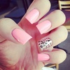 #Pink #Cheetah #Nails