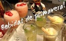 Bebidas de Primavera ♡ ♥