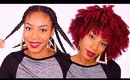 HOW TO SLAY A CROCHET WIG► RED X PRESSION HAIR $25 FT DIVATRESS