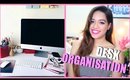 Organising My Desk  🖥💕 | Debasree Banerjee