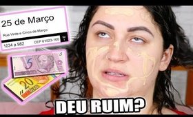 DESAFIO: MAQUIAGEM 25 DE MARÇO COM 25 REAIS! TÔ COM MEDO... | Duda Fernandes