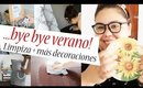 LIMPIEZA TOTAL/GUARDANDO DECORACIONES DE VERANO+DECORACIONES PARA OTOÑO 2019