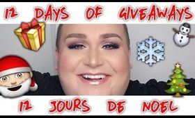 12 DAYS OF GIVEAWAYS 🎁 12 JOURS DE NOËL