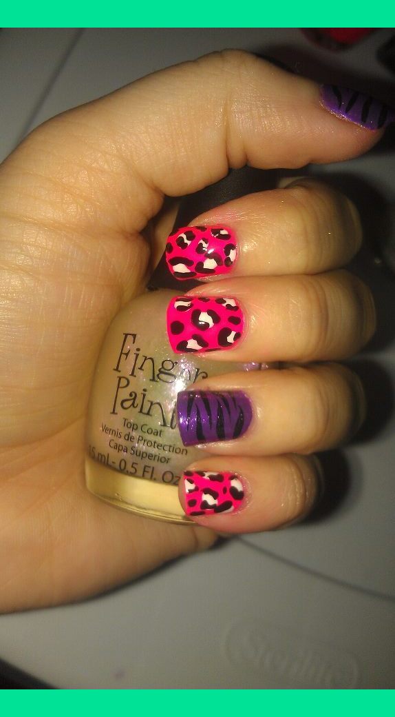Pink Leopard Purple Tiger | Ashley F.'s Photo | Beautylish