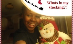 Vlogmas day 24: Opening my Stocking!