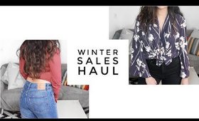 WINTER SALES Try-On Clothing Haul