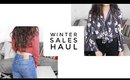 WINTER SALES Try-On Clothing Haul