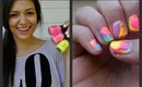 Marble your nails for Summer! (Tie dye inspired tutorial)