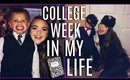 COLLEGE WEEK IN MY LIFE: I CAN'T BELIEVE WHAT HAPPENED!!!