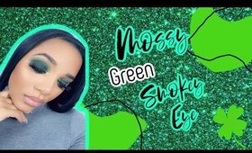 My First Talk thru Mossy Green Smokey Eye | Colourpop Just my Luck Palette | @leiydbeauty