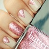 White pink nails