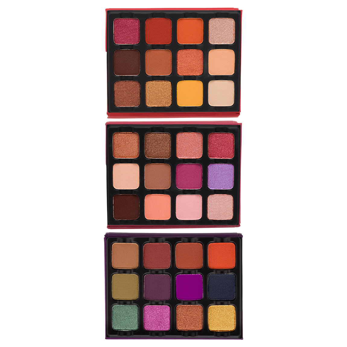 Viseart EDIT Eyeshadow Palette Bundle alternative view 1 - product swatch.