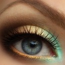 Gold And Teal
