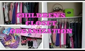 Small Closet Organization | KIDS ROOM
