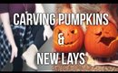 Carving Pumpkins & Trying New Lays Chips!