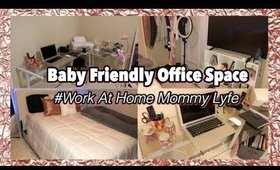 Transforming My Room Into a Baby Friendly Office Space | Room Tour 2018 [#6 - Season 3]