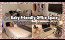 Transforming My Room Into a Baby Friendly Office Space | Room Tour 2018 [#6 - Season 3]