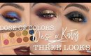 DESI X KATY DOSE OF COLORS FRIENDCATION | Three Looks One Palette
