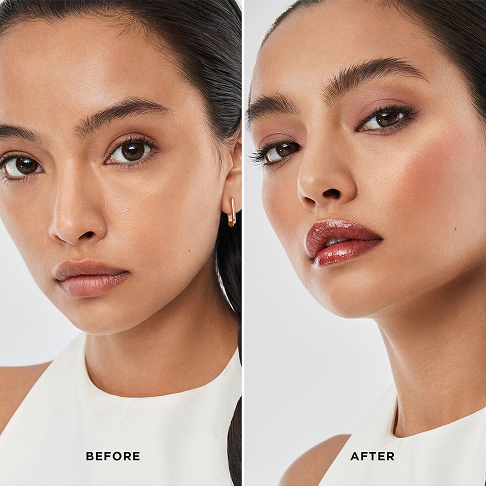 Model with Before-After Looks using the Deer Palette