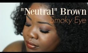 Daytime Brown Smoky Eye | TheMindCatcher