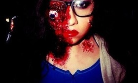Burn Victim - Halloween Makeup 2012