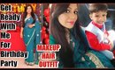 Get Ready With Me For Birthday Party | SuperPrincessjo