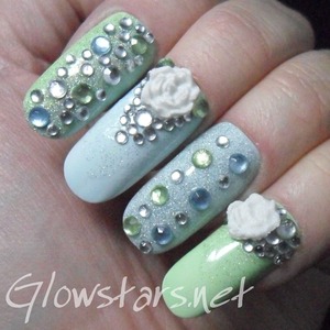 For more nail art, pics of this mani and products used visit http://Glowstars.net