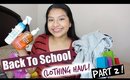 Back To School Clothing Haul! Part 2!