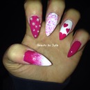 Valentine's Day Nails | Julia S.'s (beautybyjulia) Photo | Beautylish