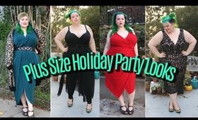 Plus-Size Fashion Try On Haul Holiday Party Lookbook | Vlogmas Day 1