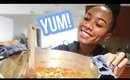 COOK WITH ME! + Healthy Grocery Haul 🍴| Happy Vlogadays Day 2