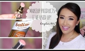 TONS OF MAKEUP PRODUCTS I'VE USED UP - 2 MONTHS OF EMPTIES - Empties #15 - hollyannaeree
