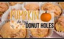 Wellness Wednesday: Air Fryer Pumpkin Donut Holes